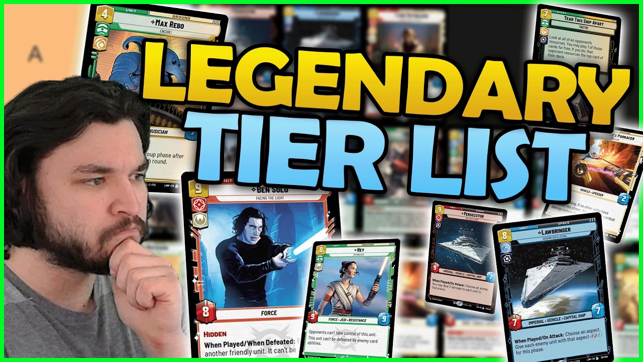 Ultimate LEGENDARY Tier List Set 7! | Star Wars Unlimited