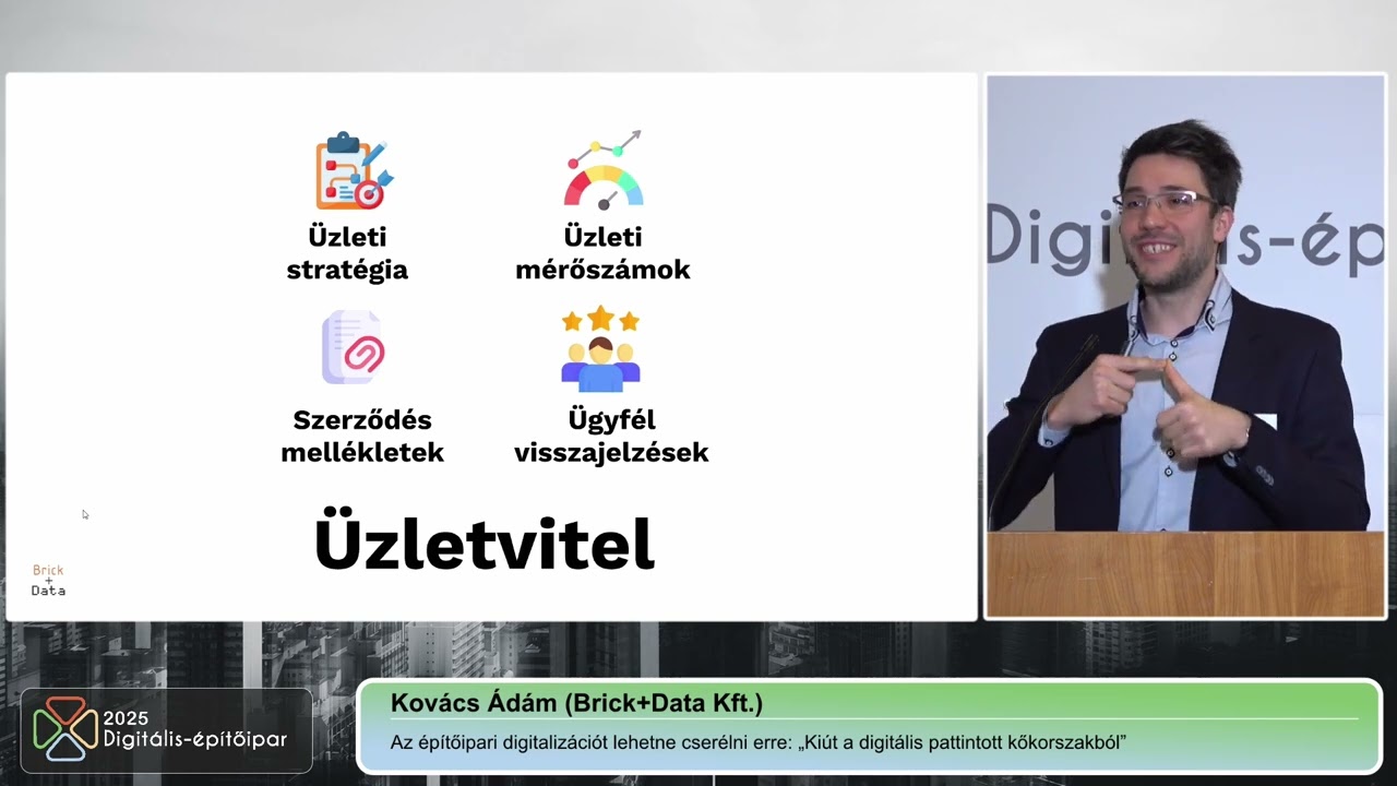 Digitális-építőipar 2025 konferencia / 21. előadás