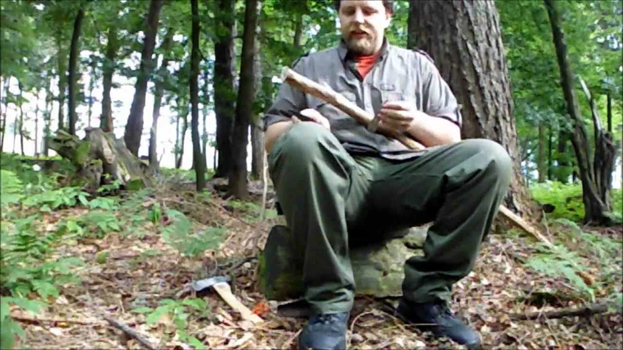 Videoantwort Alonewolverine1984 Verteidigungs Bushcraft Speer