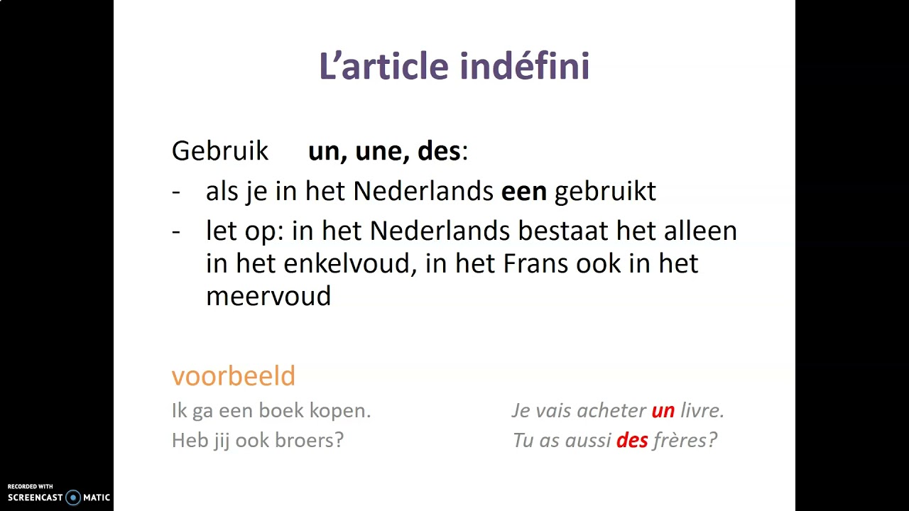 Les Articles