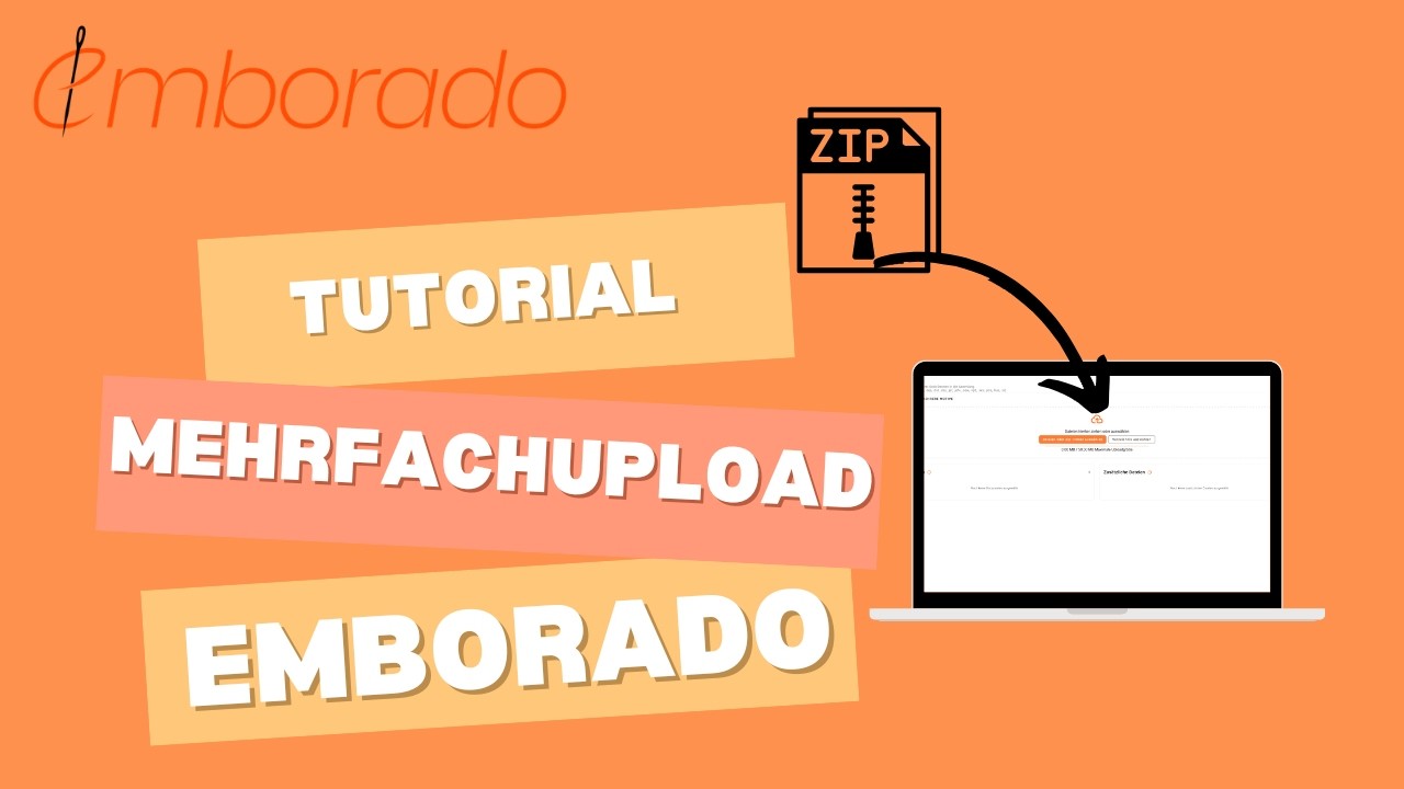 Detailliertes Tutorial: Wie genau funktioniert der Mehrfachupload bei emborado?