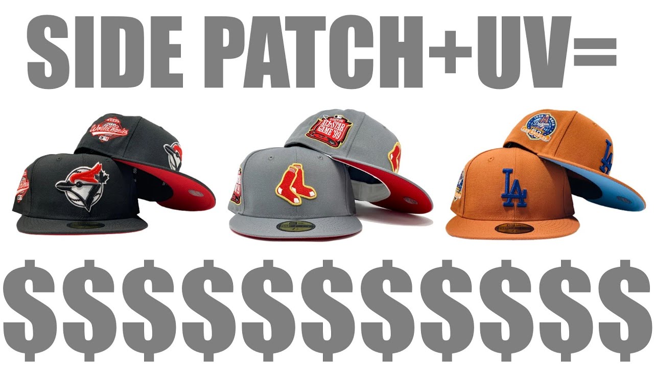 Fitted Cap Side Patches and Color UVs - Sellouts Guaranteed!