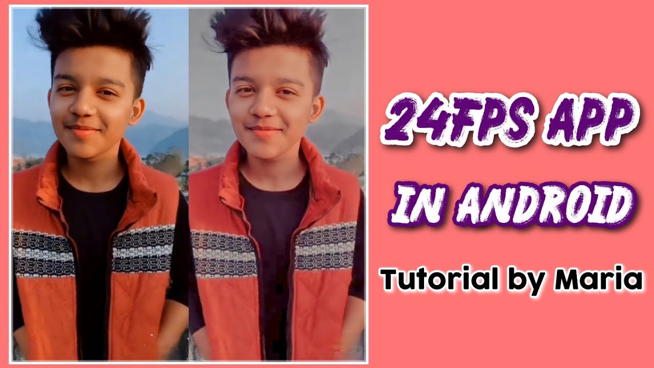 How to add polarr filter in video with (24fps)App in Android! #24fps