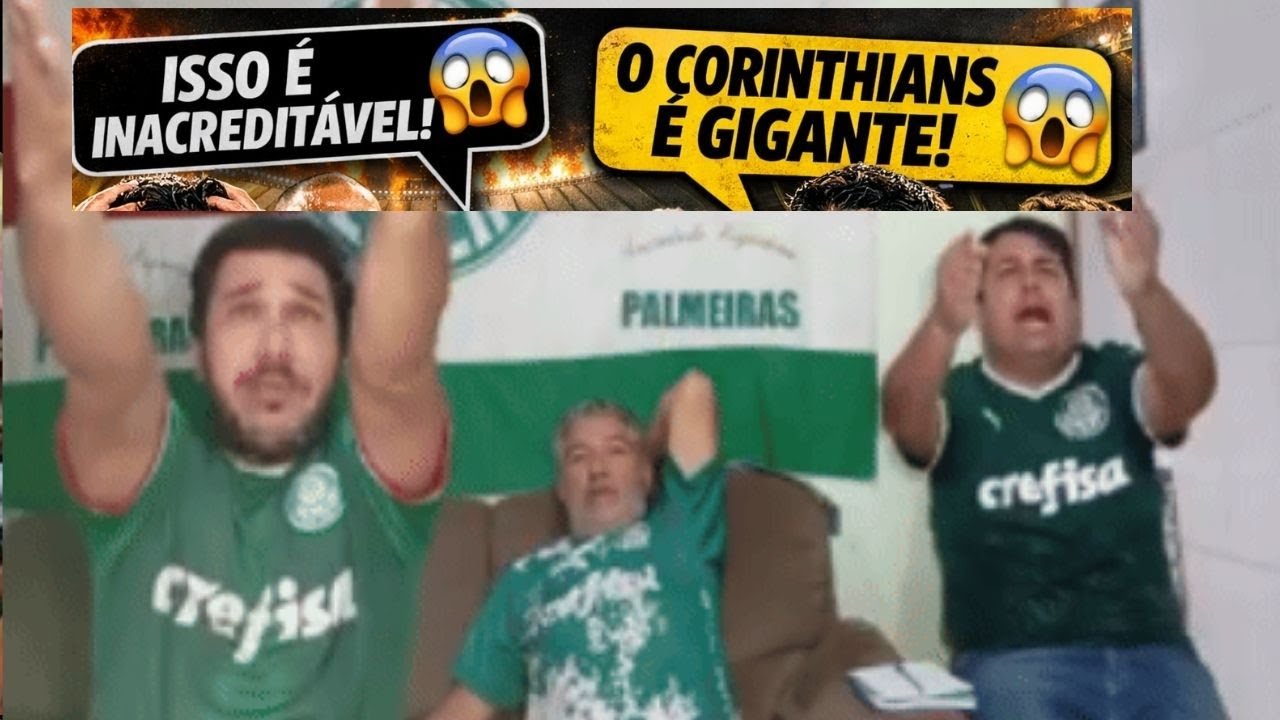 RIVAIS RECONHECEM O TAMANHO DO TIMÃO, A MELHOR REAÇÃO DE TODAS.