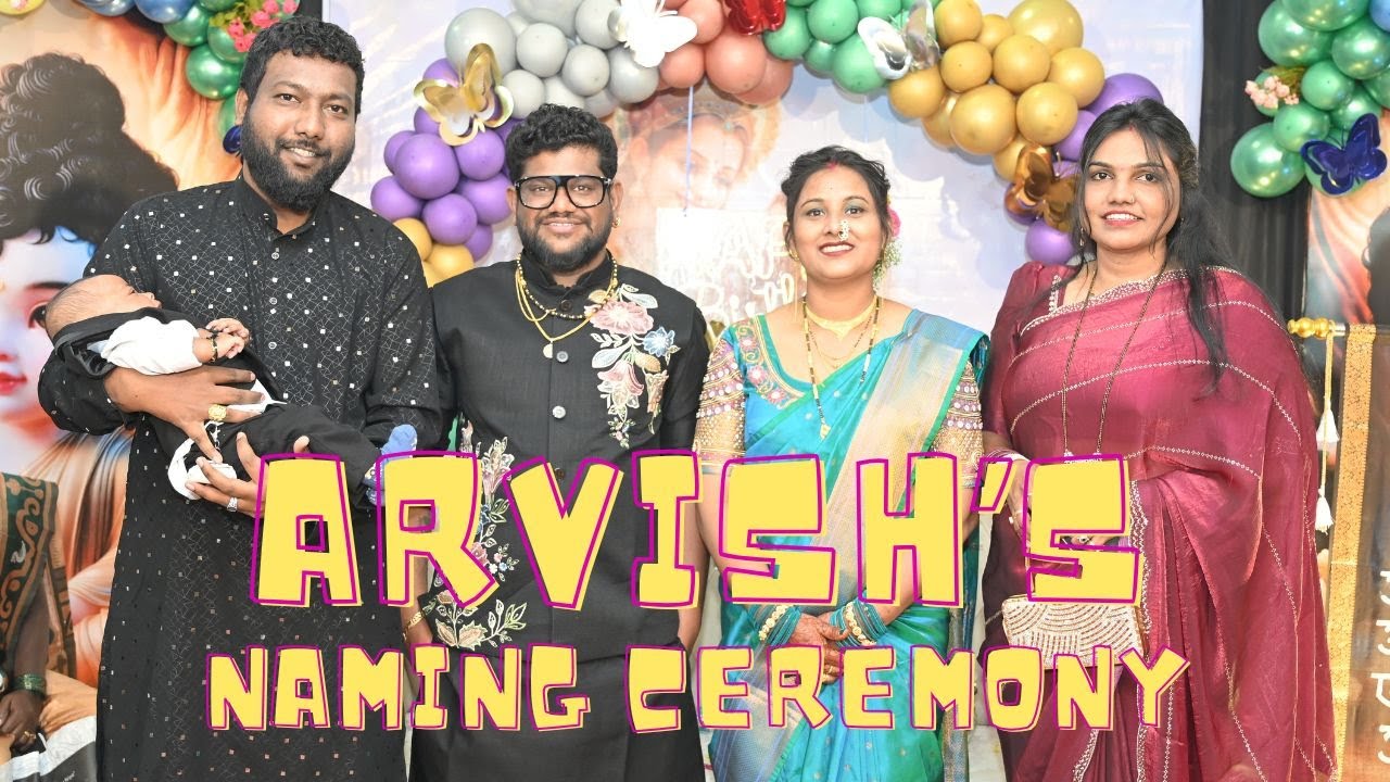 Arvish Ka Naming Ceremony | Amazing Food & Beautiful Decoration | Hinganghat