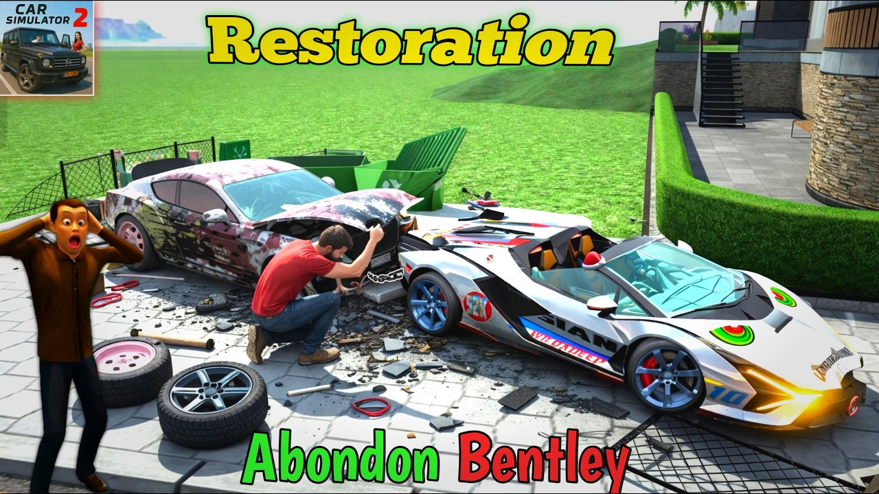Found Abondon😱Bentley Gt in Garbage🤢In Car Simulator New Update 2 Android Gameplay(Hindi/English)