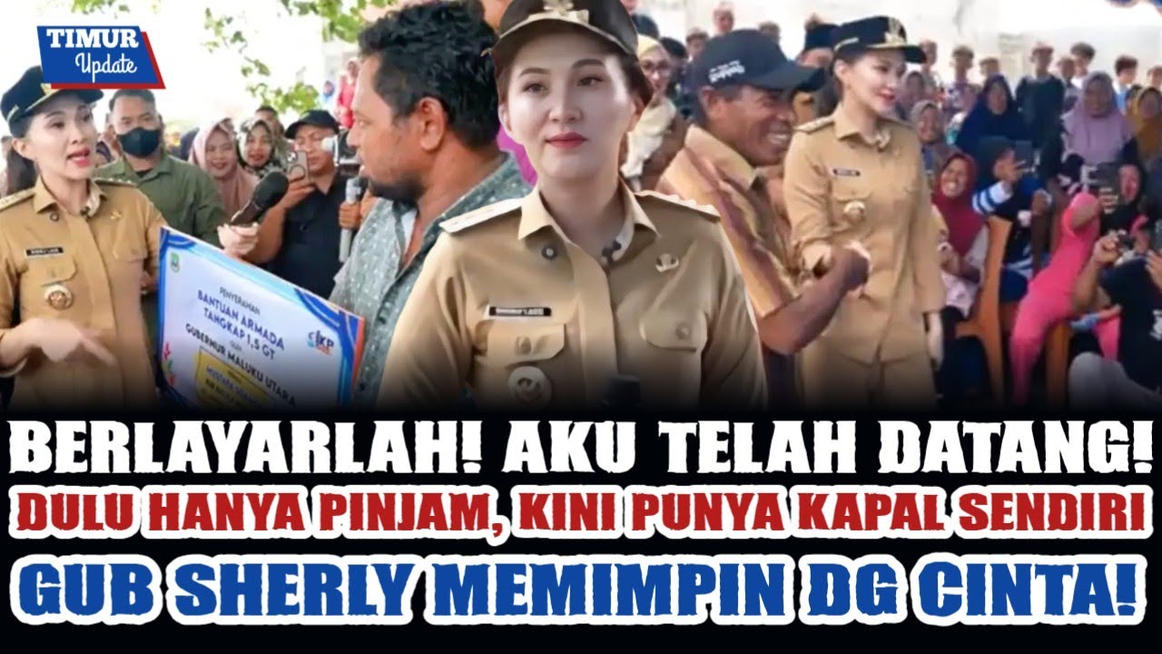 PULUHAN TAHUN HANYA MINJAM, AKHIRNYA DPT MELAUT DG PERAHU MILIK SENDIRI! IBU SHERLY THE BEST LEADER!
