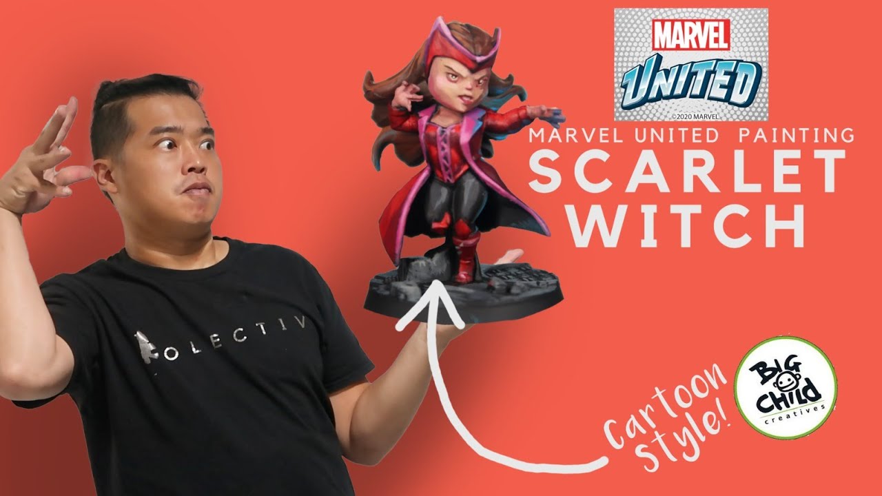 Marvel United Painting: Scarlet Witch