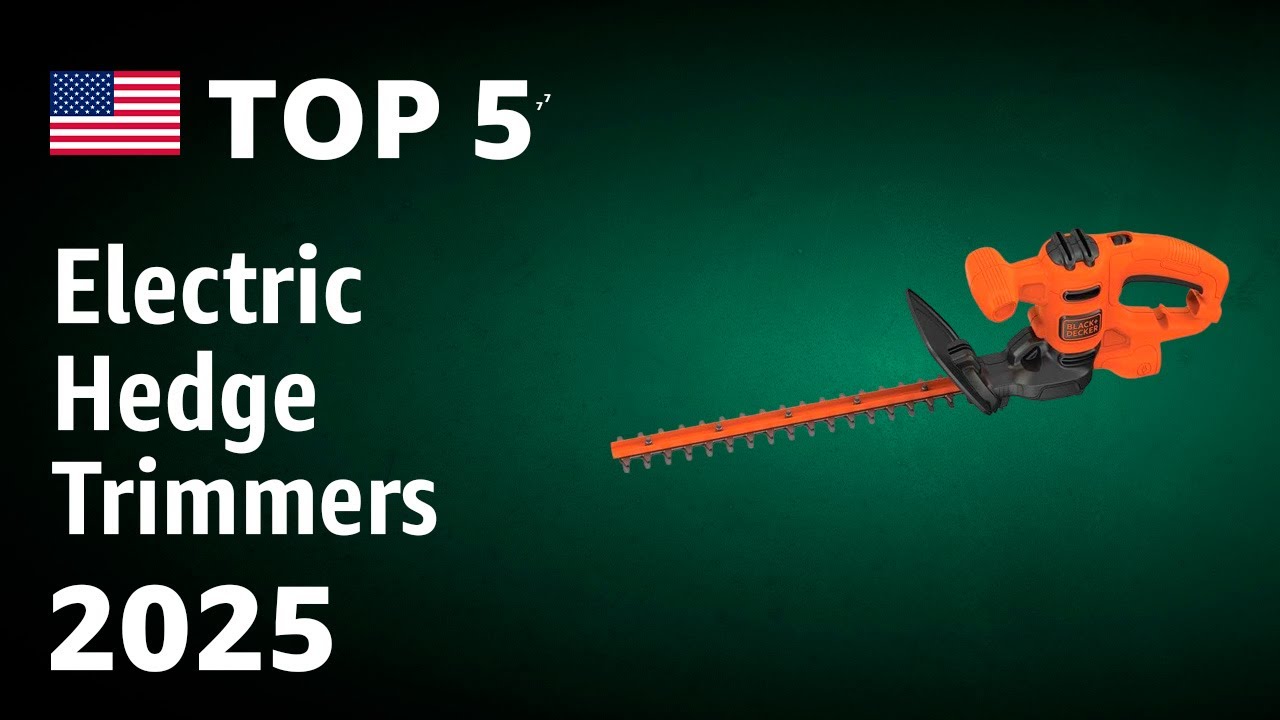 TOP&mdash;5. Best Electric Hedge Trimmers 2025