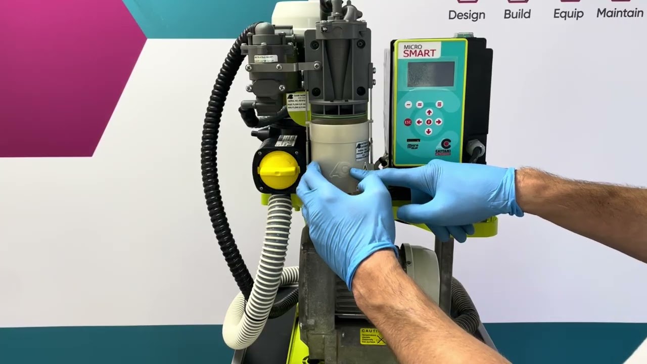 Cattani MicroSmart - How to Replace the Amalgam Collector Vessel