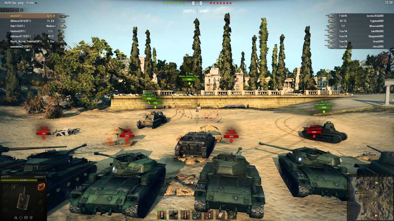 Obradova bitva clan [CSFT-] vs. clan [ANV]