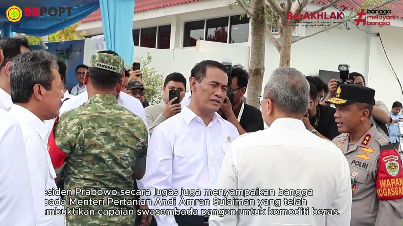 KARAWANG JADI SAKSI SEJARAH, PRESIDEN RI UMUMKAN SWASEMBADA PANGAN NASIONAL 2025