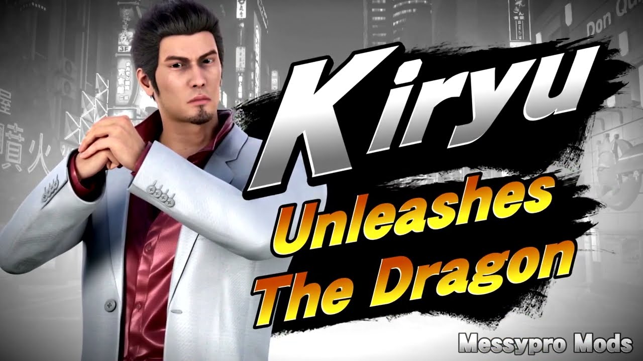 Super Smash Bros. Ultimate Kazuma Kiryu (Yakuza) Kazuya Mod Trailer