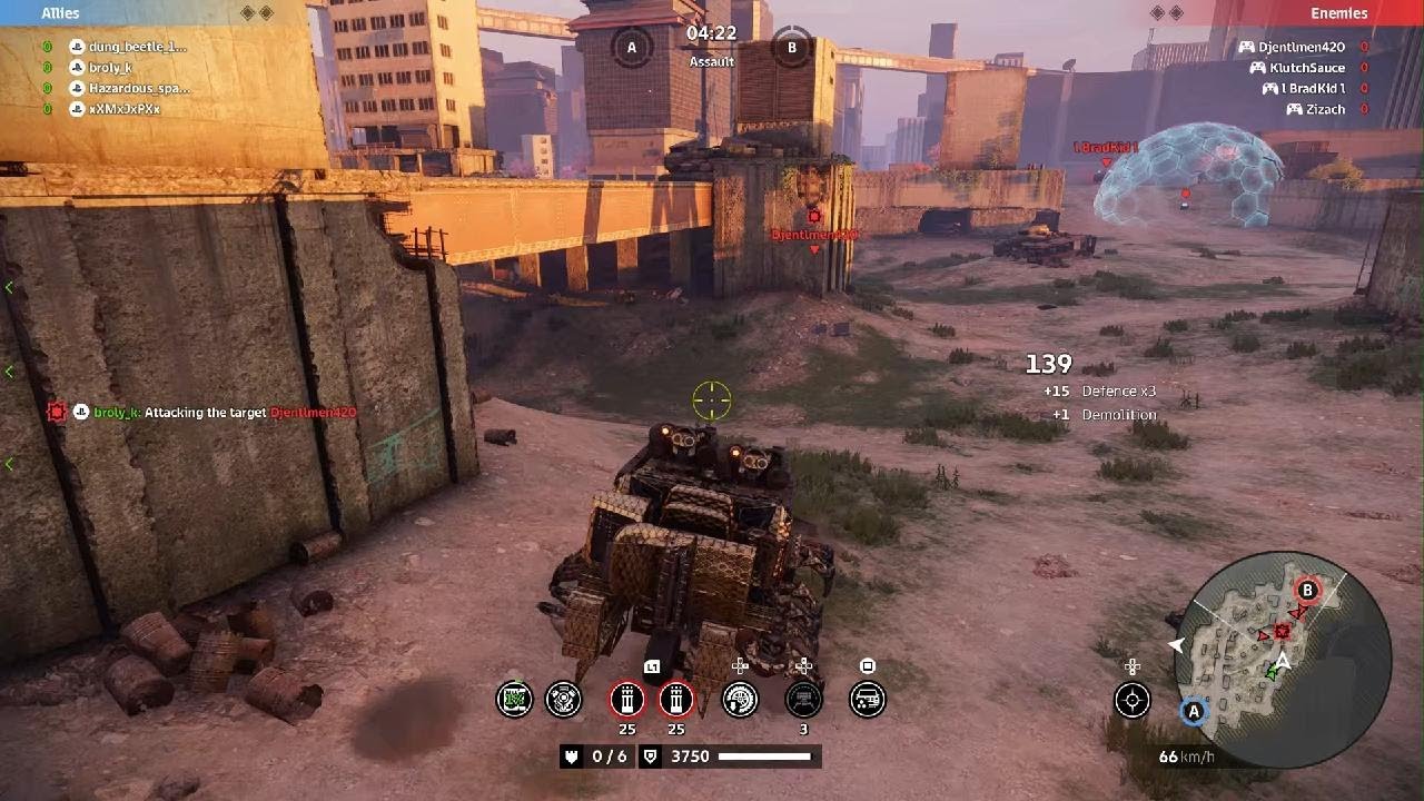 Crossout | GRUMS vs DUCKS