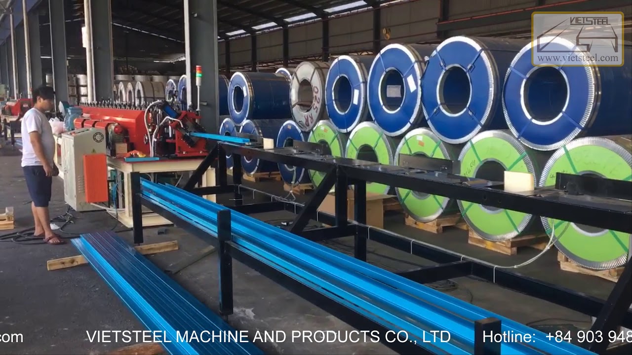 C TRUSS ROLL FORMING MACHINE 30MPM - VIETSTEEL