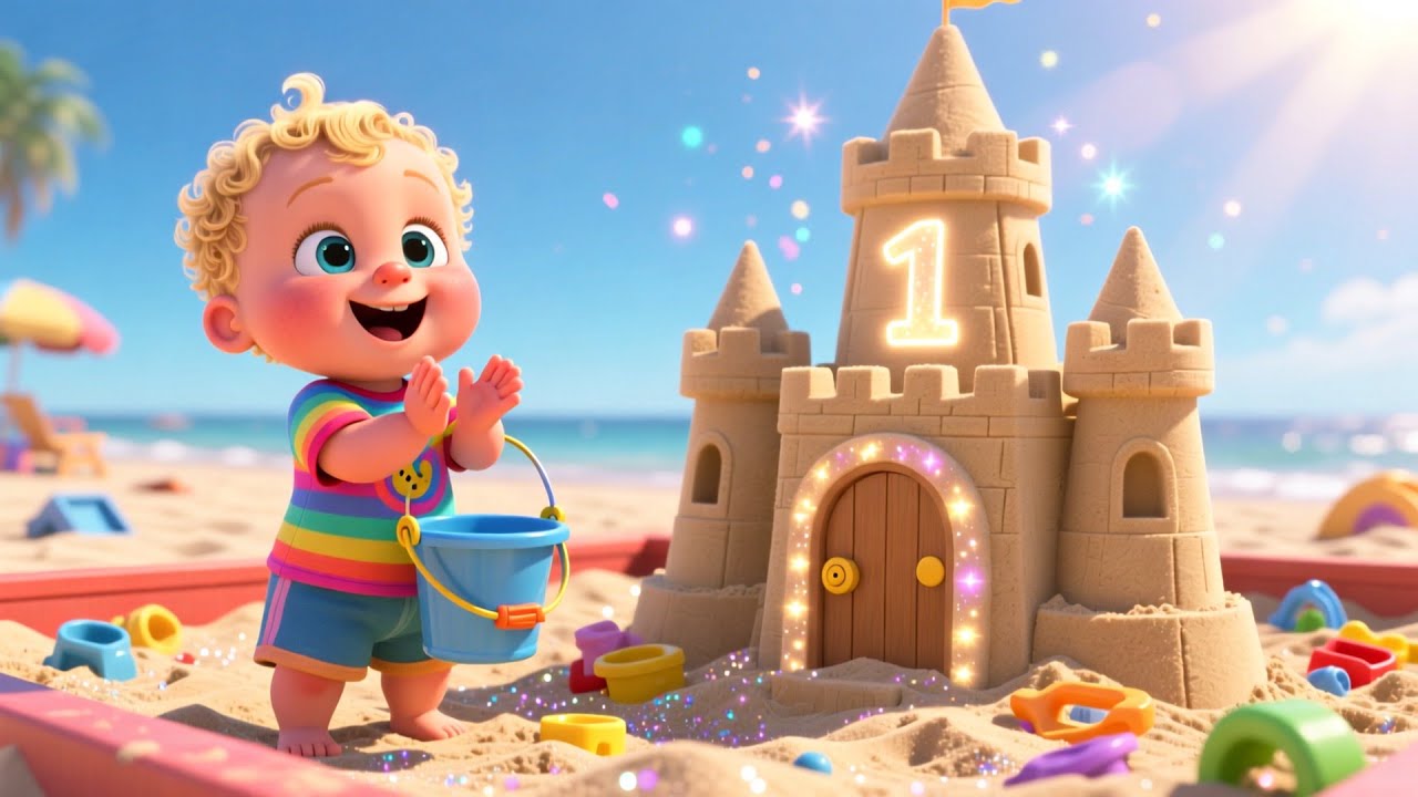 Sandbox Learning Joy 🏖️🎨 Fun Educational Play | Learn ABC 123 for Kids