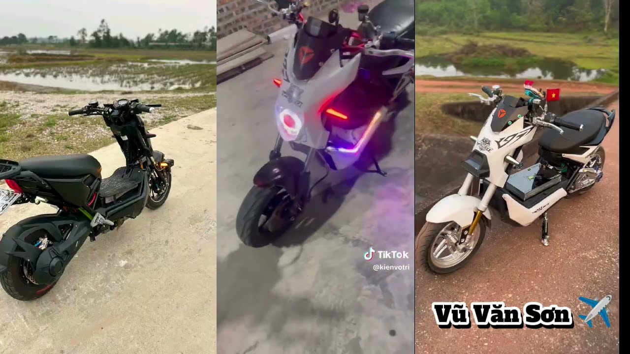 Tổng hợp những chiếc xe điện độ đẹp nhất tiktok Vũ Văn Sơn ✈️ Tiktok 