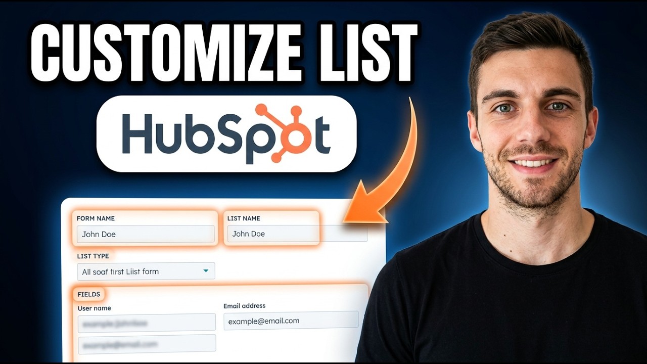 How to Customize Create List Form in HubSpot 2026 (Simple Guide)