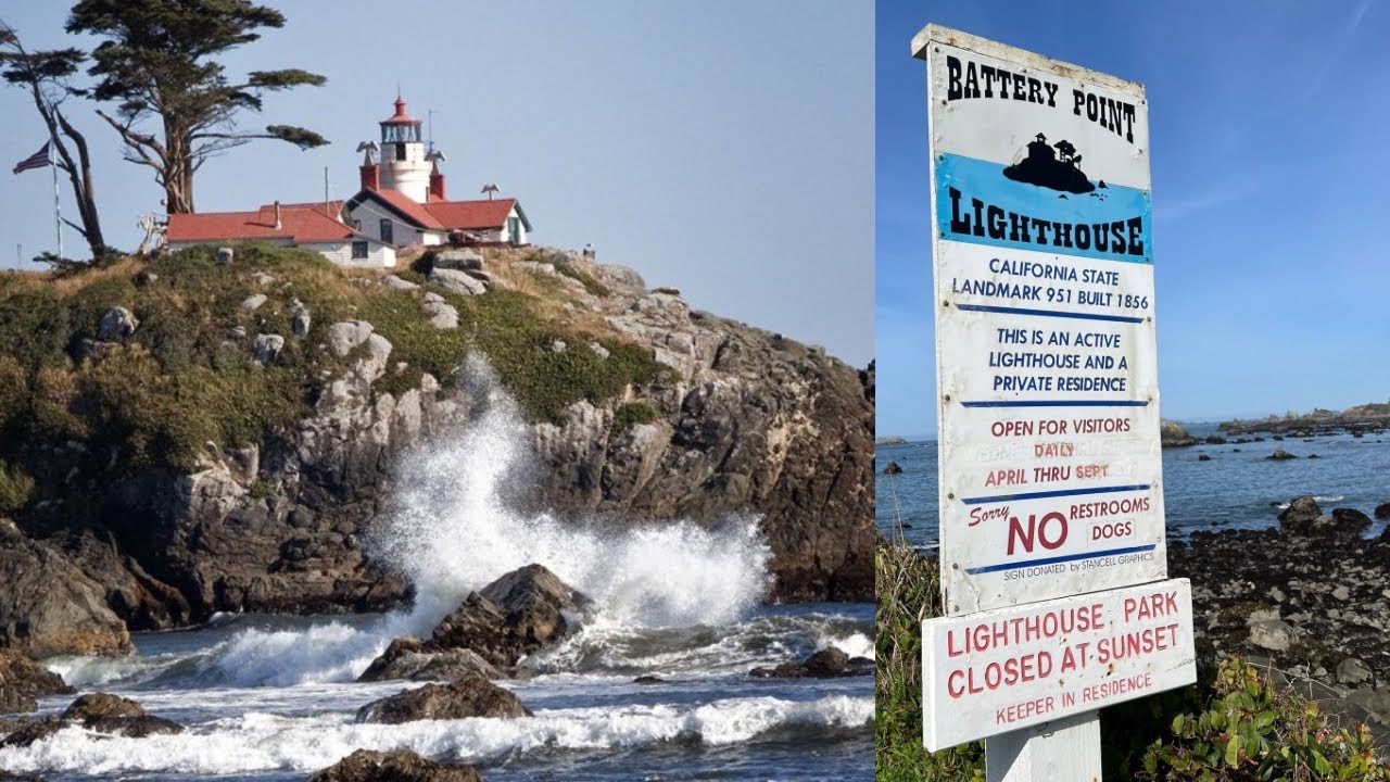 BATTERY POINT LIGHTHOUSE Tour | Whale Watching!