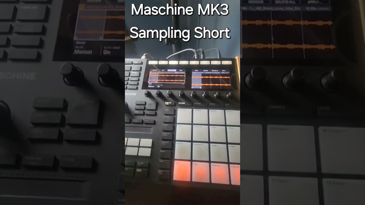 Quick And Easy Sampling Tutorial For Maschine Mk3 #nativeinstruments  #maschine #tutorial