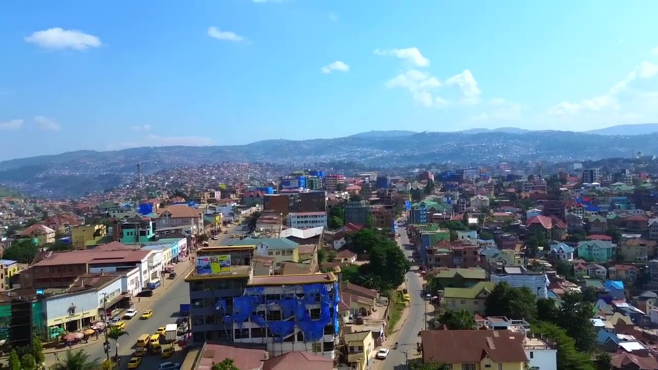 #Bukavu #City #Aerial View #DRCongo🇨🇩
