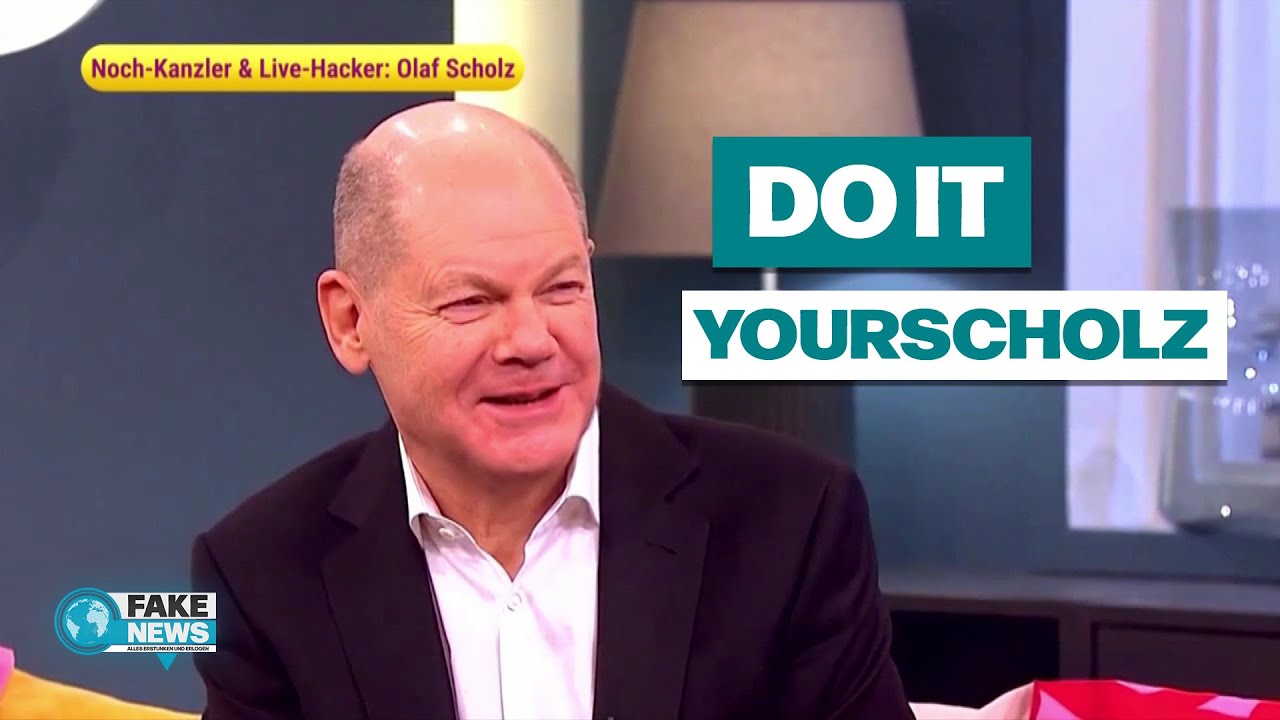 Scholz beim Fr&uuml;hst&uuml;cksfernsehen & Wochenr&uuml;ckblick | Fake News