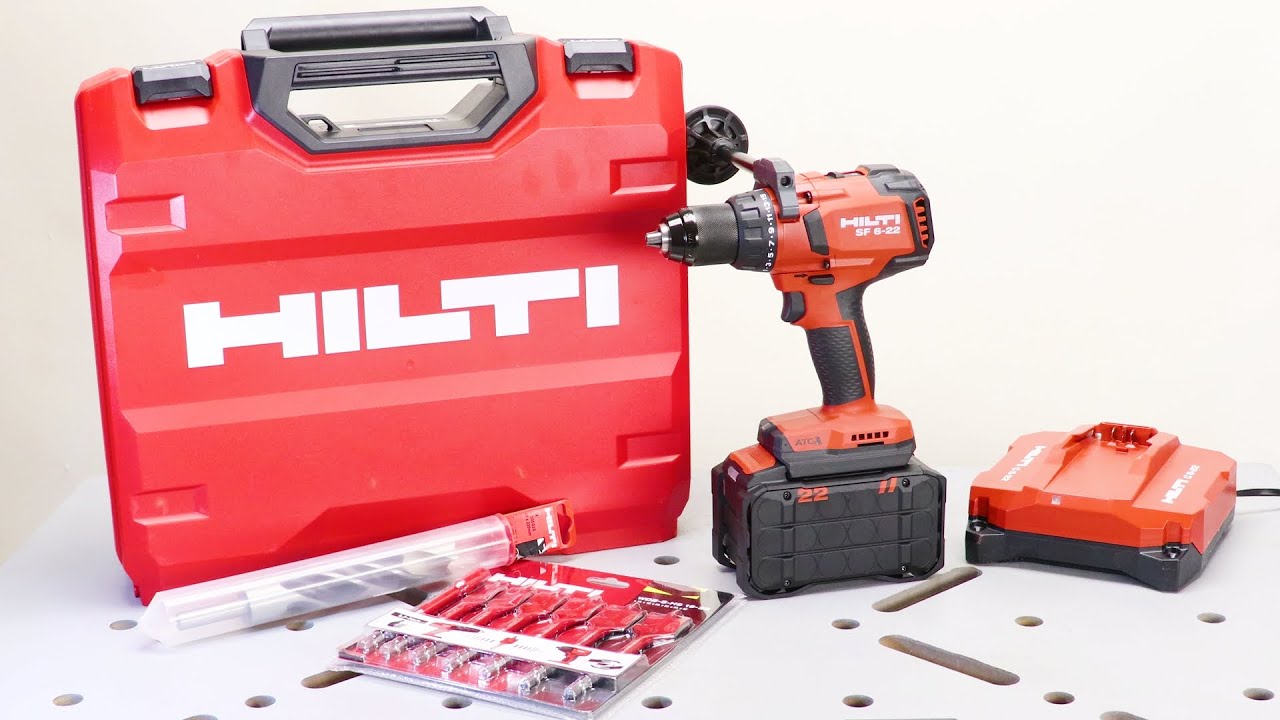 HILTI SF 6-22 Nuron, o bormasina cu acumulator pentru constructorii cu pretentii!