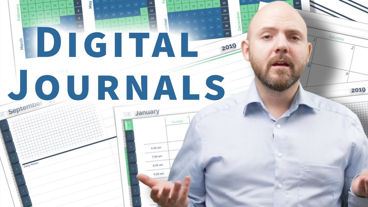 🤔 How To Install and Use a Digital Bullet Journal in Notability, GoodNotes4 or Noteshelf2