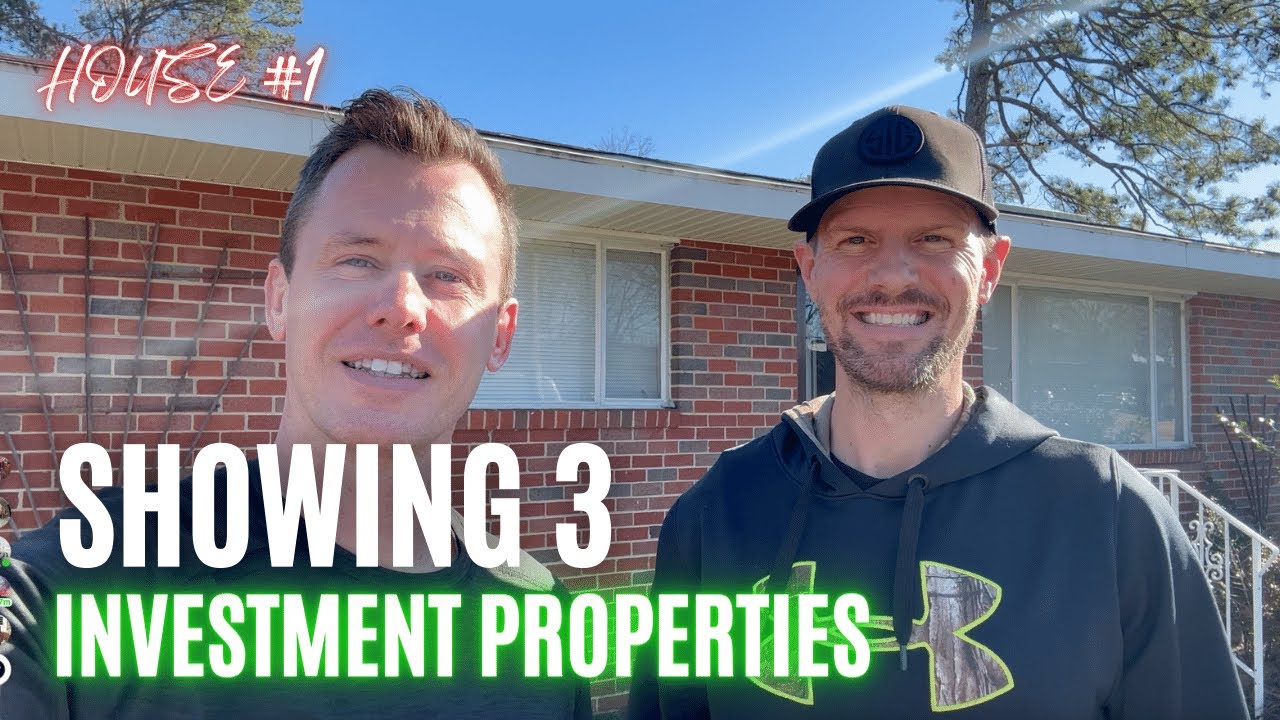 Showing three investment Properties