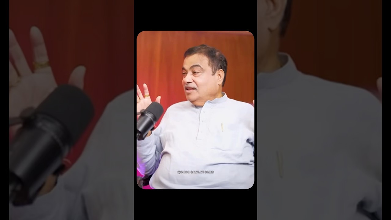 Nitin Gadkari explains road ministry roles 💯