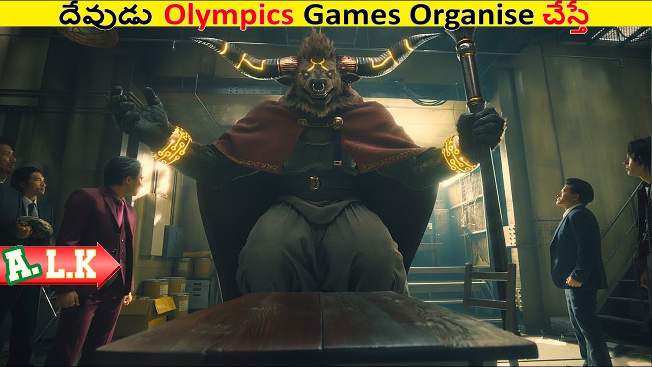 దేవుడు Olympics భూమిపై Organise చేస్తే చుడండి || Movie Explained In Telugu || ALK Vibes