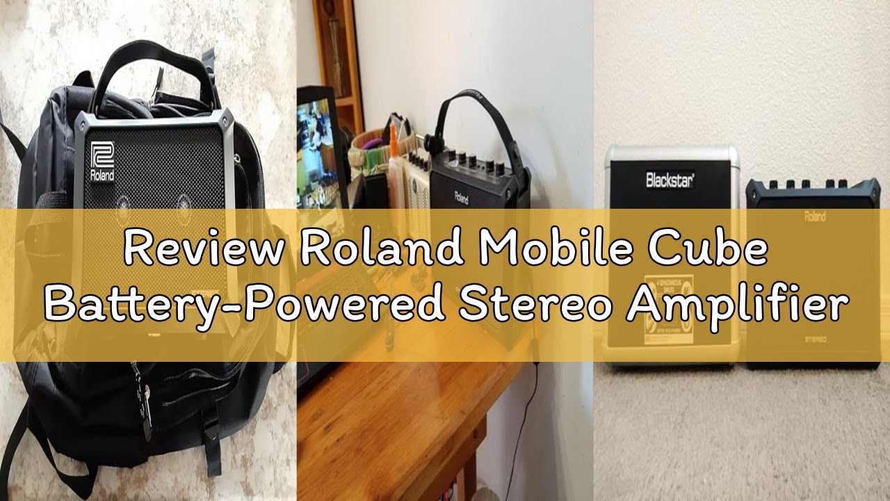 Review Roland Mobile Cube Battery-Powered Stereo Amplifier