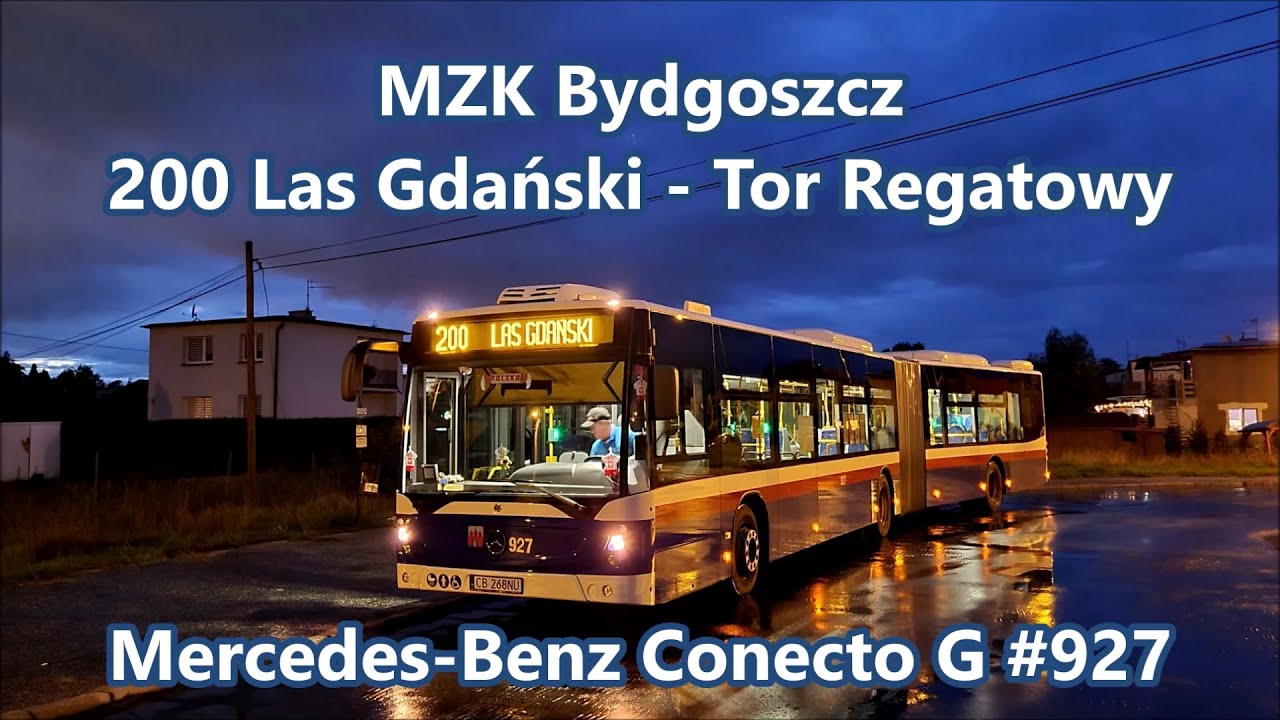 MZK Bydgoszcz - linia 200, Mercedes-Benz Conecto G #927