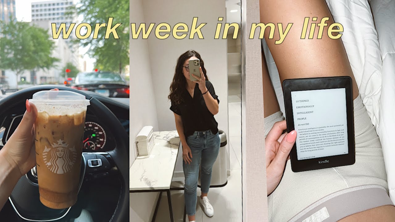 work week in my life: what my job is like, things I'm loving, apartment + reading updates, etc