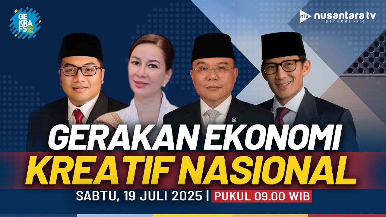 [LIVE] Kongres Gekrafs - Rembuk Kreatif Nasional 2025 | NTV