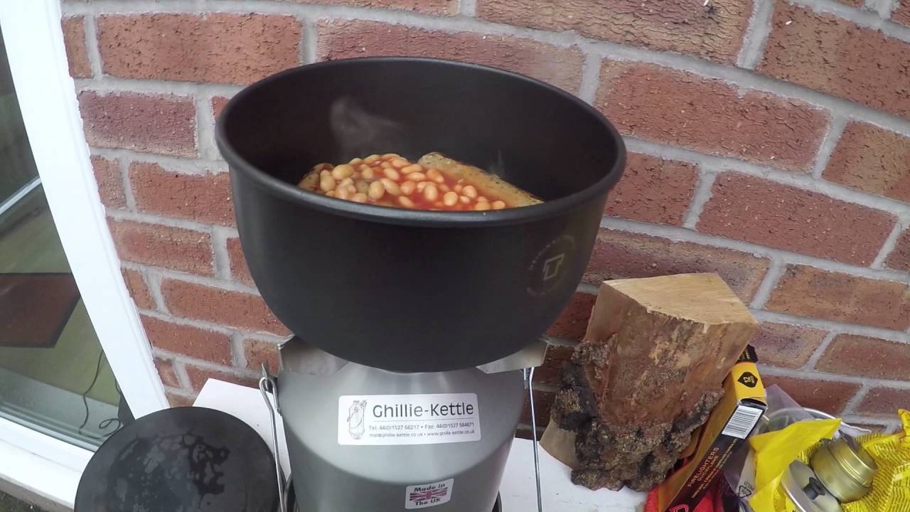 Ghillie Kettle part2- Cooking