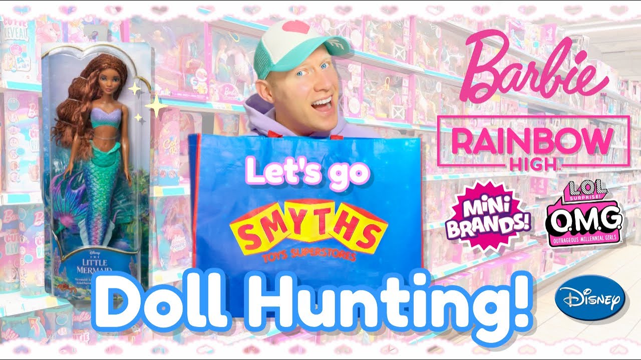 Let's Go Doll Hunting! 🎀 Barbie, The Little Mermaid, Rainbow High, LOL Surprise & Mini Brands!