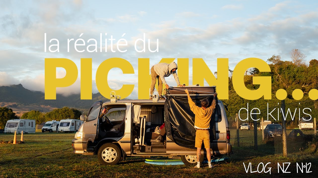 Vlog PVT NZ n°12 : Notre quotidien au camp des kiwis !