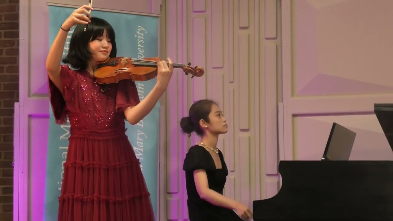 Audrey Ang (13) plays: Sarasate - Introduction and Tarantella, Op. 43 @HeifetzMusic