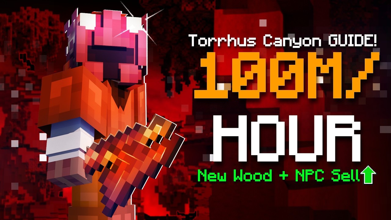 ПОЛНЫЙ ГАЙД по добыче ресурсов в Taurus Canyon (Hypixel Skyblock)