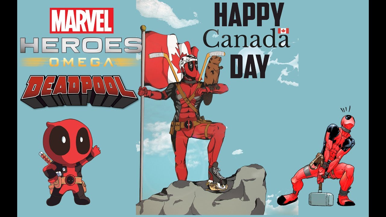 Marvel Heroes Omega Deadpool Happy Canada Day Live Stream (Xbox One)