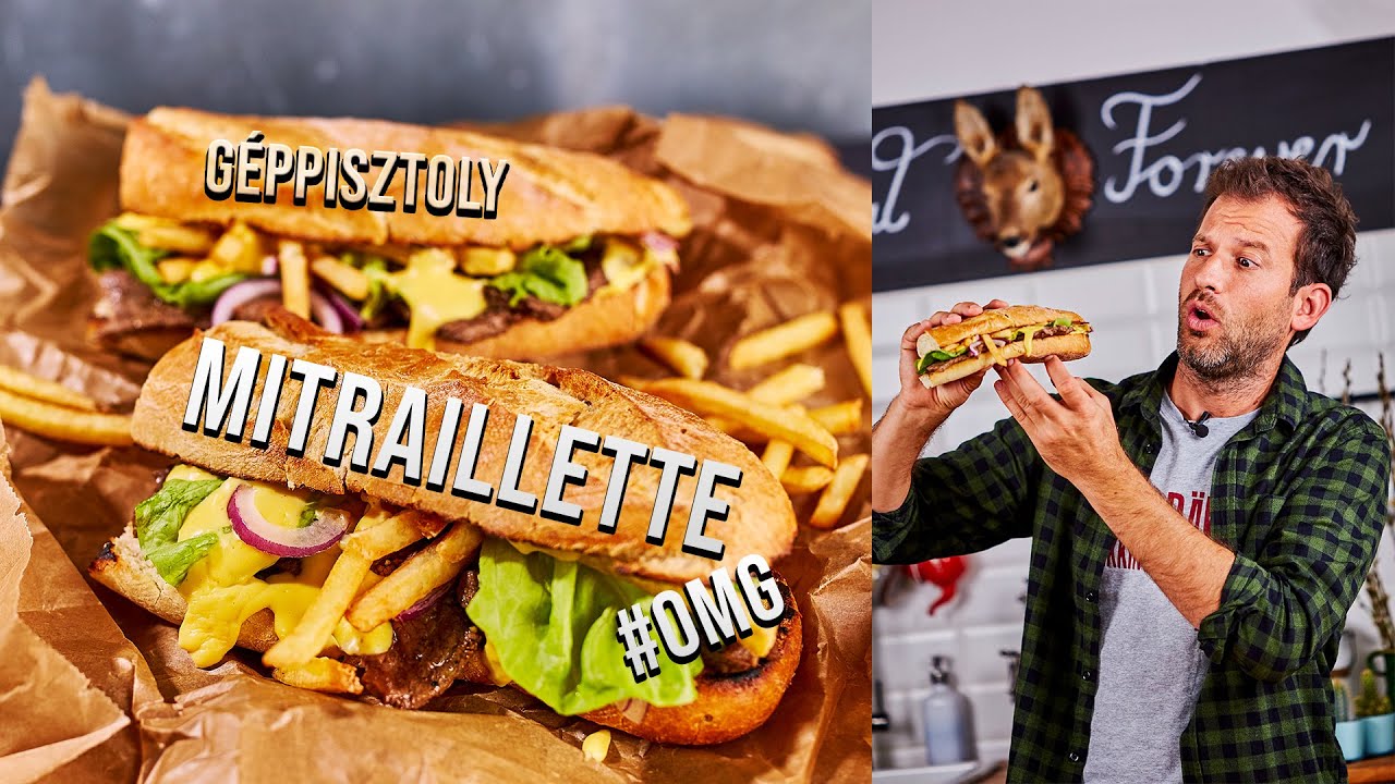 OMG: MITRAILLETTE, a legbrutálabb belga szendvics