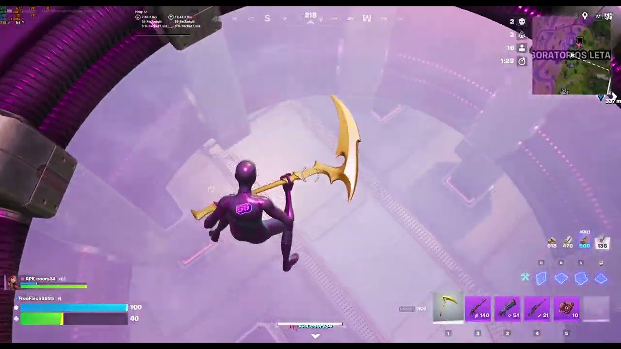 Fornite con Cami