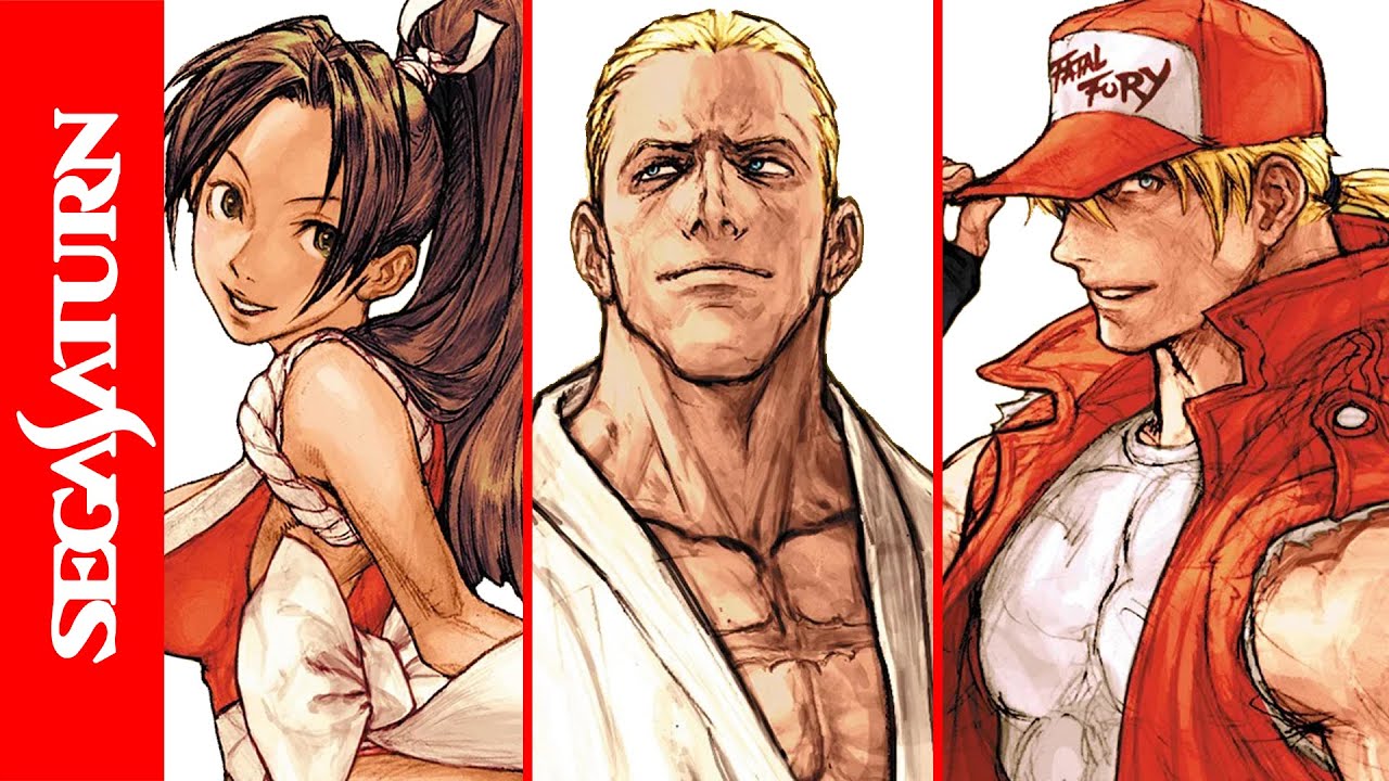 Fatal Fury 3 (Garou Densetsu 3) Road to the Final Victory - Arcade Mode - Sega Saturn - Mai Shiranui