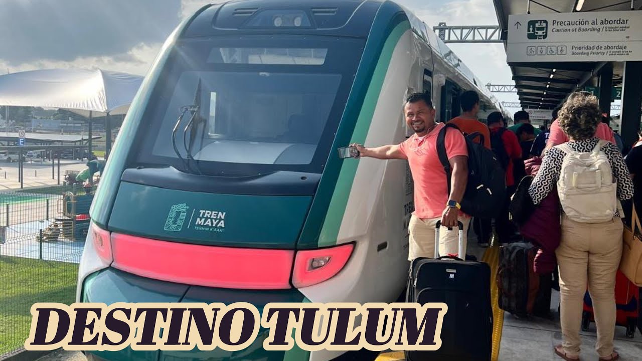 MI SEGUNDO VIAJE EN TREN MAYA DESTINO TULUM