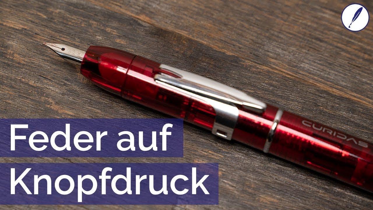 Platinum Curidas - der Füller mit dem Druckmechanismus