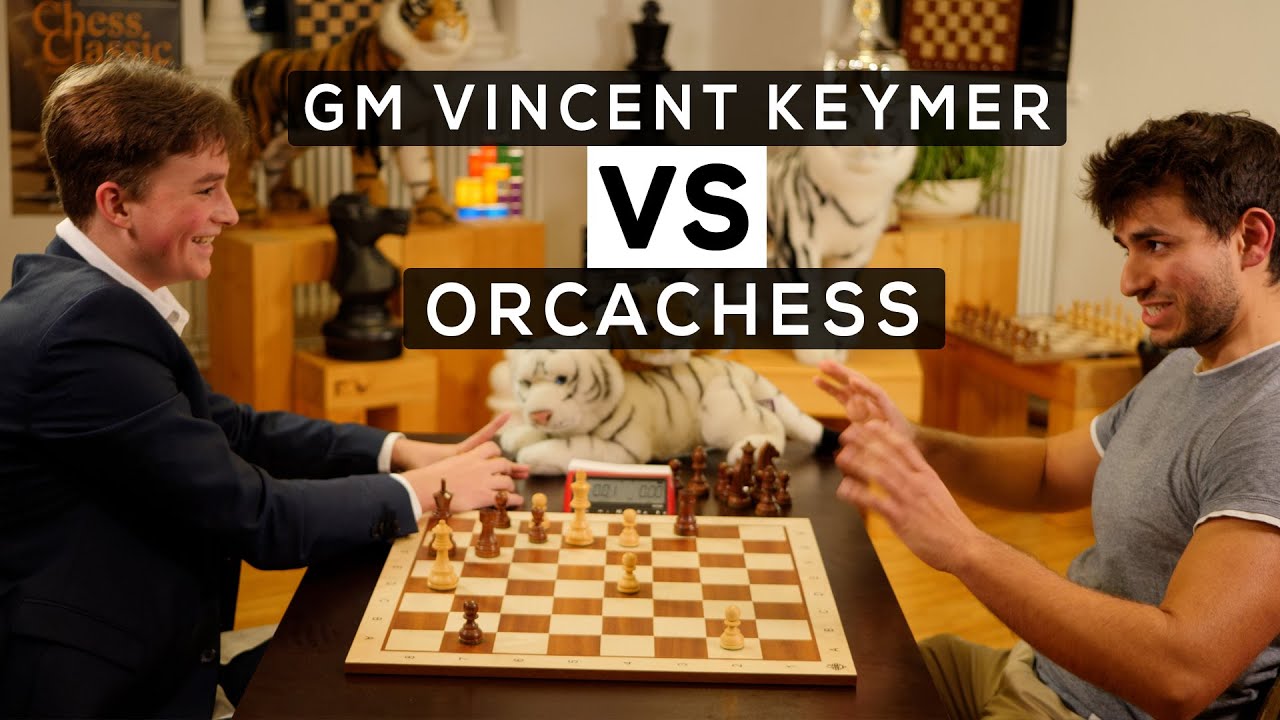 GM Vincent Keymer vs OrcaChess || Schach-Duell