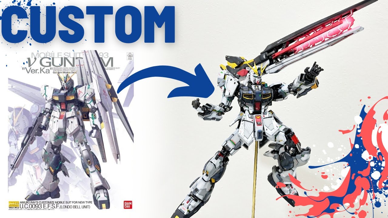 Nu Gundam | Mg Ver.Ka | Custom Build | RX-93ff
