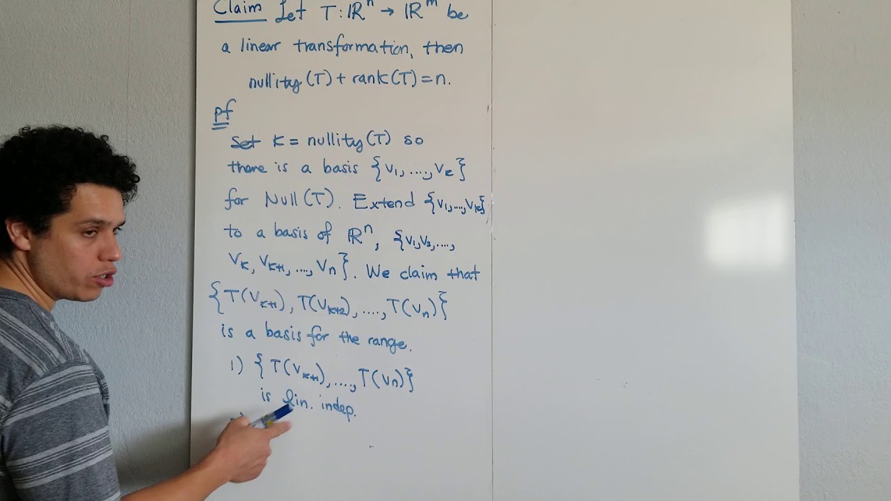 Dimension Theorem Proof 2