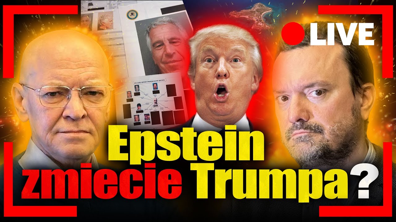 [LIVE] Epstein sprzedawal Rosjanom kompromitujące nagrania? Mjr Robert Cheda i Jan Piński na żywo!